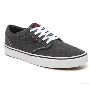 Vans Atwood gray sneaker shoes jeans denim